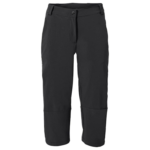 Vaude Bike Yaras 3/4 Cykelshorts Uden Seler Sort 40 Kvinde