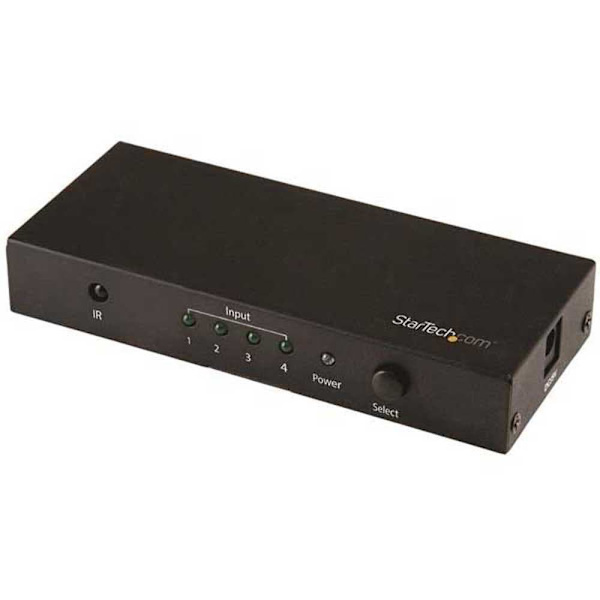 Startech Hdmi 2.0 Switch 4 Port 4k Sort