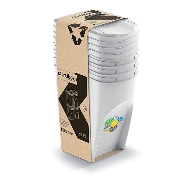 Keden Sortibox Sarja 4 Kierrätysastia 4x35l