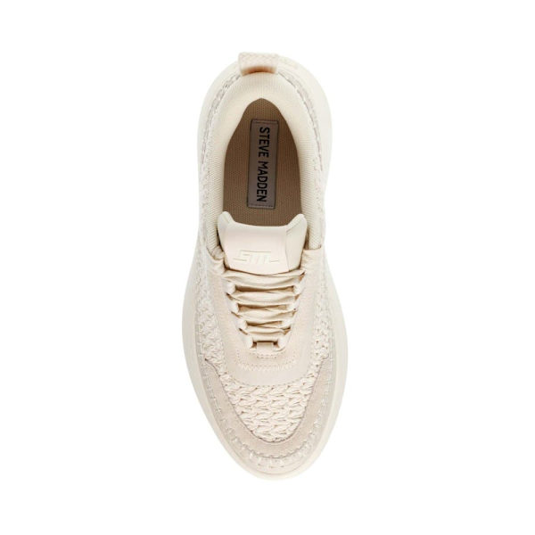 Steve Madden Wedge Trainers Doubletake Beige EU 36 Kvinna
