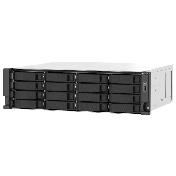 Qnap Nas Ts-1673au-rp-16g 16 Bugt Sort
