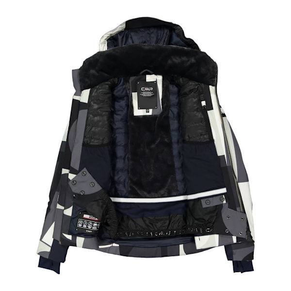 Cmp Jacka Ski Slim Fit 30w0766 Vit,Svart,Grå XL Kvinna
