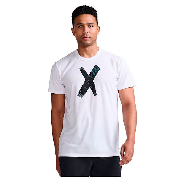 2xu Kortærmet T-shirt Contender Hvid S Mand