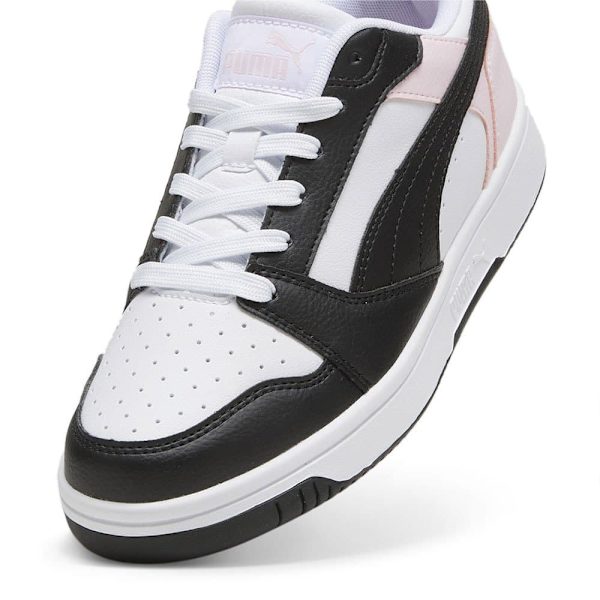 Puma Rebound V6 Lo Skor Vit,Svart EU 39 Pojke