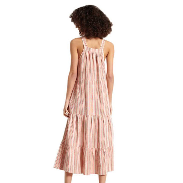 Superdry Kjole Sleeveless Embroidered Rosa S Kvinde