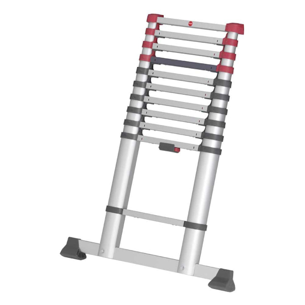 Hailo Steps Udtrækkelig Aluminiumsstige Flexiline 320 11 Søvfarvet