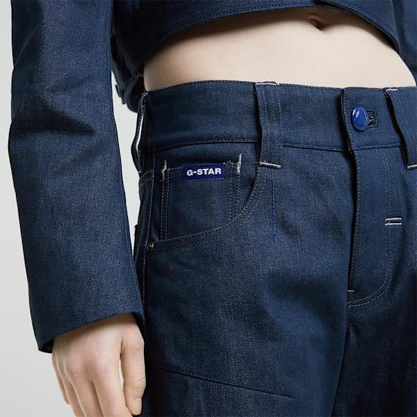 G-star Origins Bowey 3d Jeans Blå 25 / 32 Kvinde