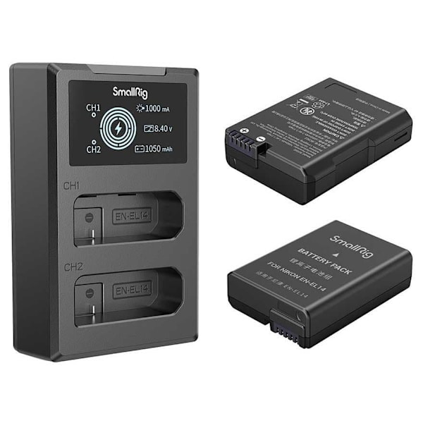Smallrig Kamera Batterioplader Srni105