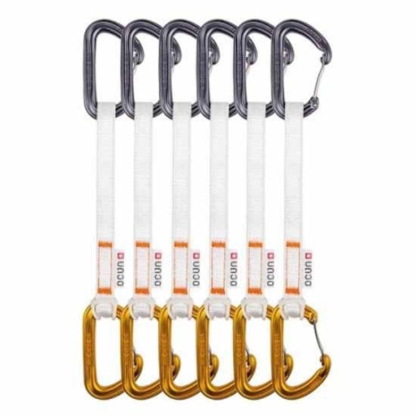 Ocun Hawk Qd Wire Bio 15 Mm 20 Cm 6 Units Pikapiirustus Kultainen