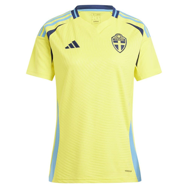 Adidas Lyhythihainen T-paita Home Sweden 23/24 Keltainen S