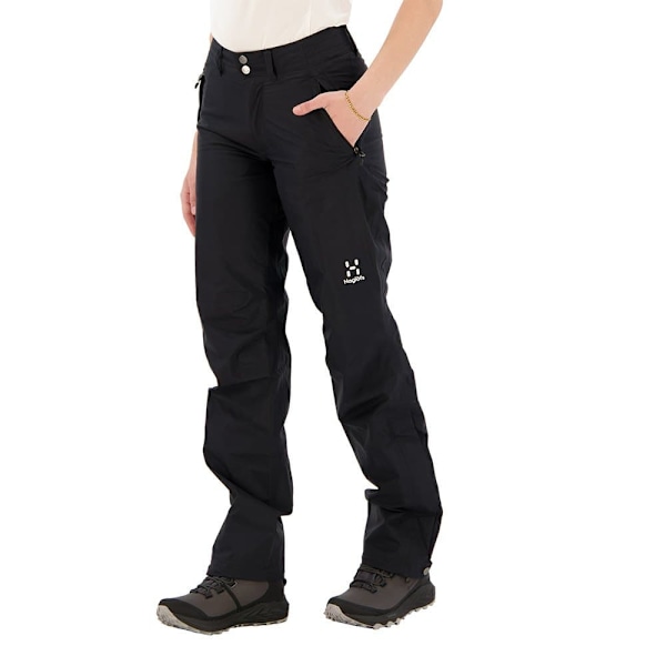Haglofs Astral Goretex Byxor Svart 2XL Kvinna