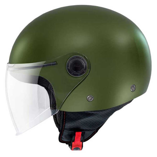 Mt Helmets Åben Ansigtshjelm Street S Solid Grøn L