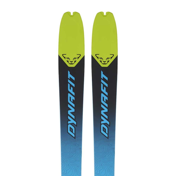 Dynafit Seven Summits Alppisukset Keltainen 158