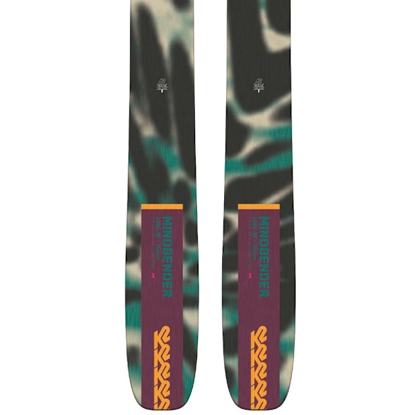 K2 Kvinna Alpina Skidor Mindbender 106c Flerfärgad 167
