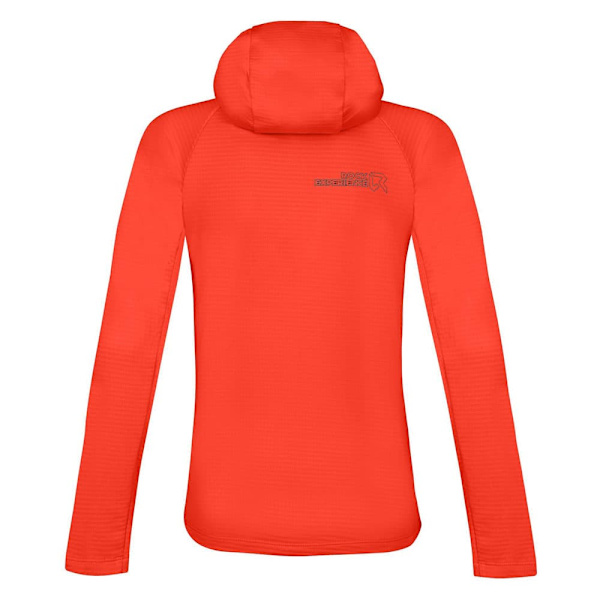 Rock Experience Arrows Fleecejacka Med Huva Orange S Kvinna