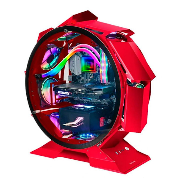 Mars Gaming Begränsad Tower Case Mcorbr Ed Röd