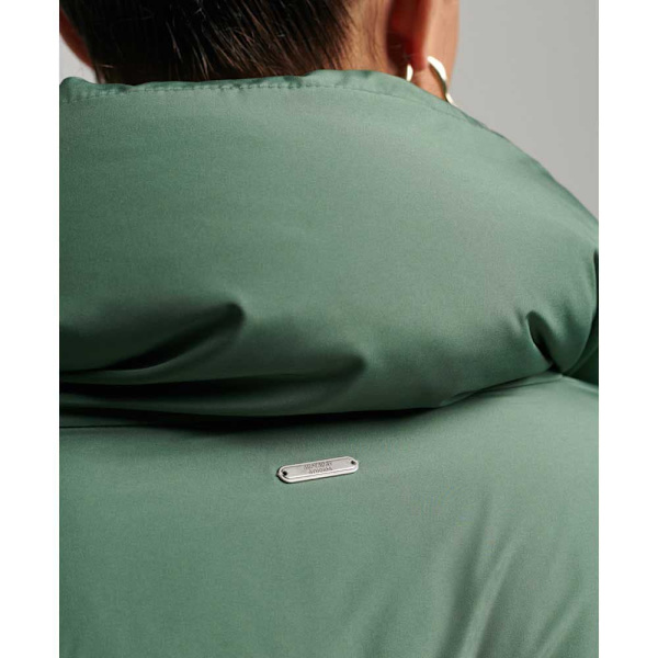 Superdry Jacka Studios Db Duvet Grönt L Kvinna