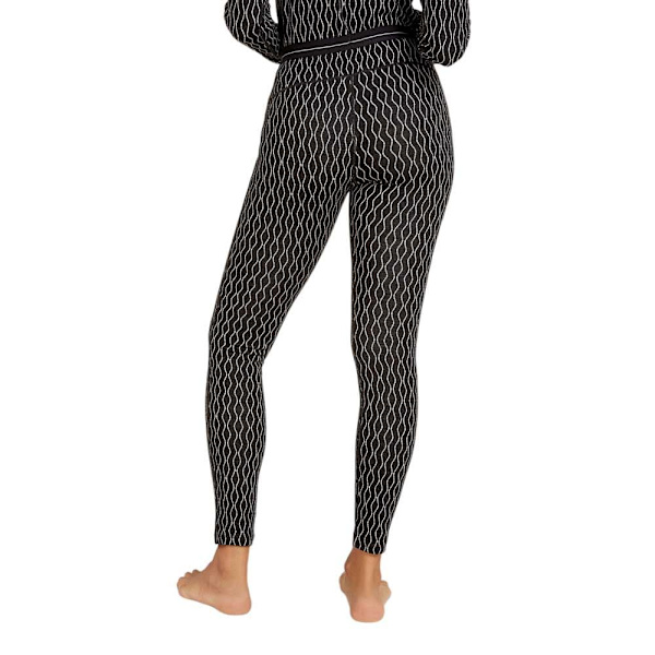 Icebreaker Merino 260 Vertex On-piste Leggings Sort S Kvinde