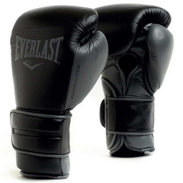 Everlast Træningshandsker Powerlock 2 Hook&loop Sort 16 oz