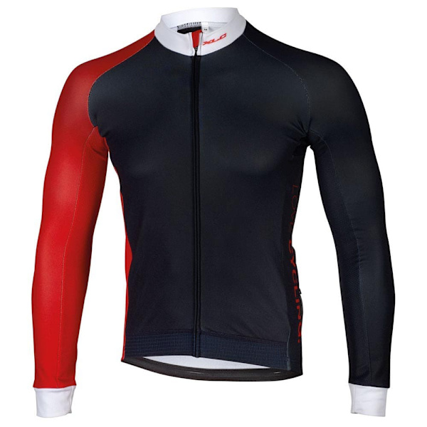 Xlc Pitkähihainen Jersey Race Punainen,Musta XL Mies