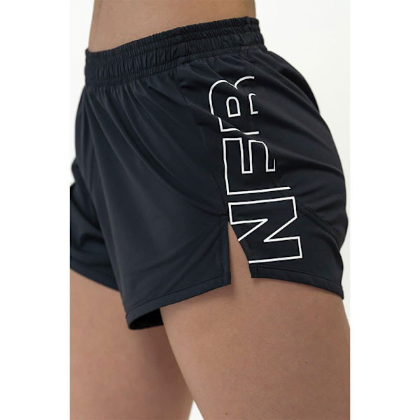 Nebbia Shorts Fit Activewear Smart Pocket 442 Sort M Kvinde