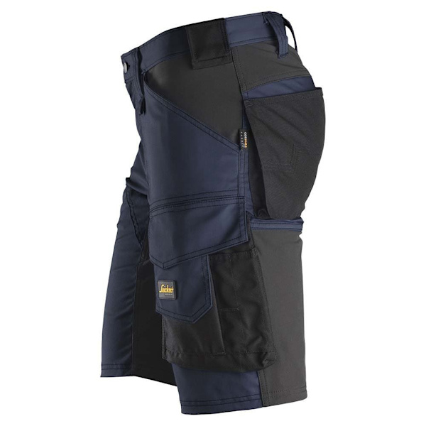 Snickers Workwear Lyhyet Joustavat Housut Allroundwork Musta 58
