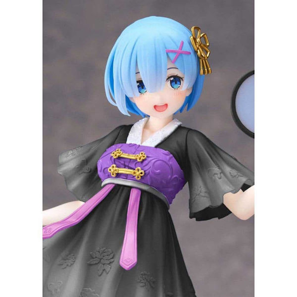 Taito Prize Re:zero Pvc Statue Rem Mandarin Dress Ver Renewal Edition 23 Cm Pinkki