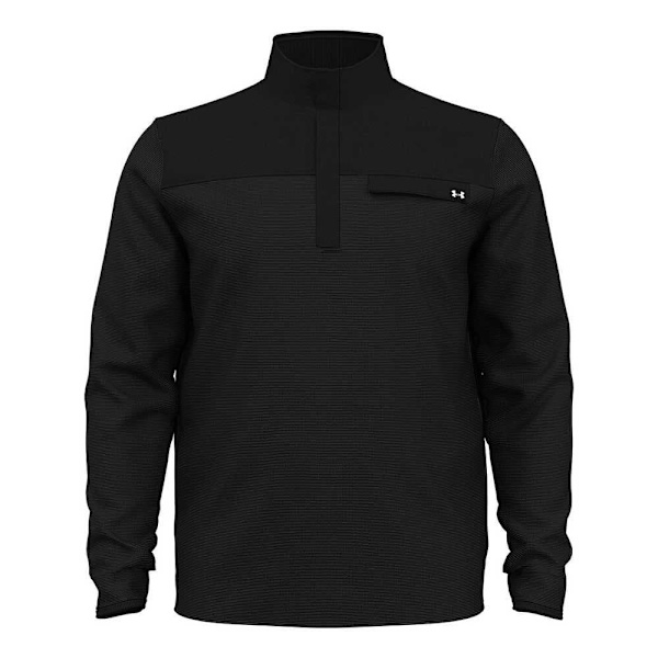 Under Armour Golf Halv Lynlå Sweatshirt Storm Sort S Kvinde