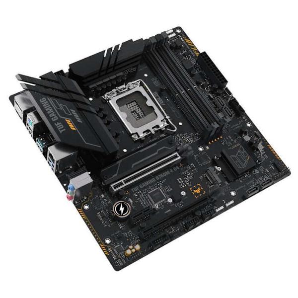 Asus Moderkort Tuf Gaming B760m-e D4 Svart