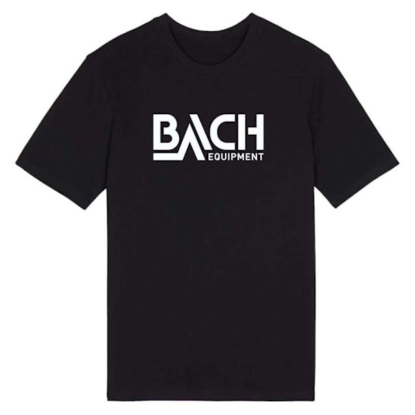 Bach Lyhythihainen T-paita Logo Musta S Mies