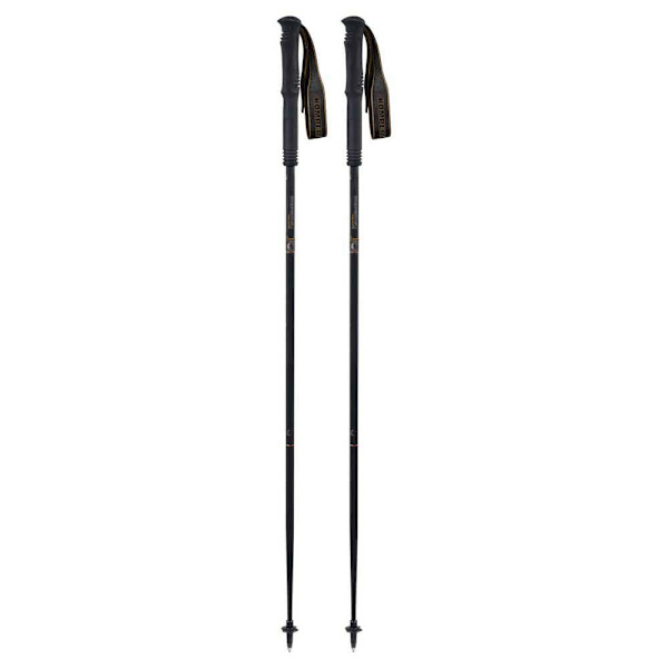 Komperdell Carbon.fxp Trail Pylväät Oranssi,Musta 125 cm