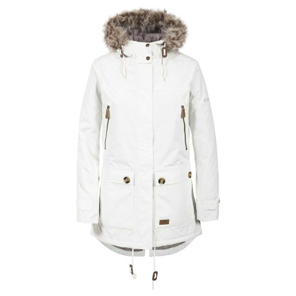 Trespass Jakke Cleaa Hvid 2XS Kvinde