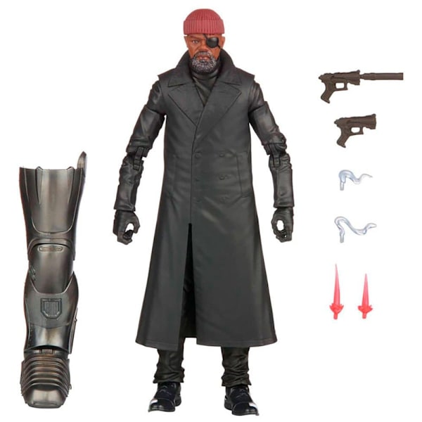 Hasbro Baf-figur: Hydra Stomper Nick Fury 15 Cm Marvel Grå