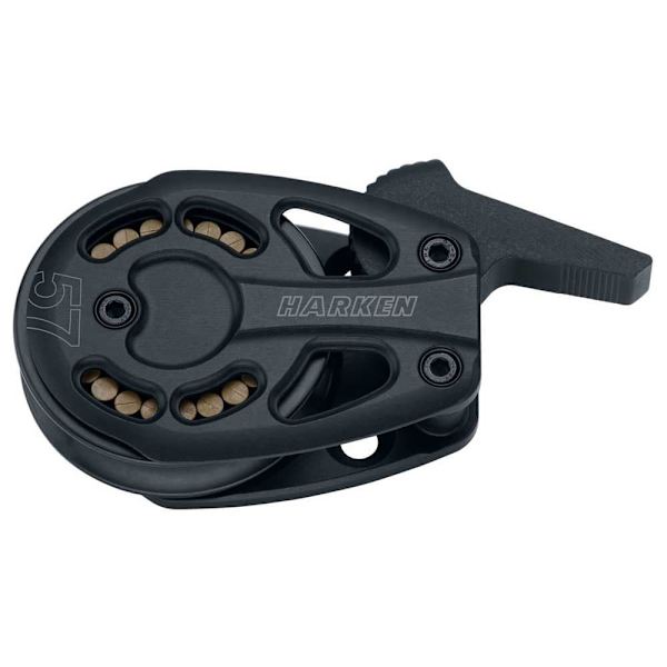 Harken Remskive High Load Footblock 57 Mm With Lockoff Sort