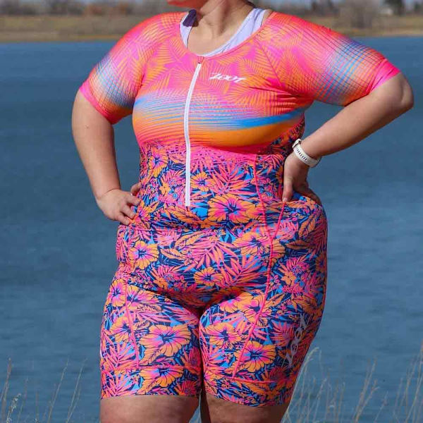 Zoot Kortærmet Trisuit Ltd Athena Tri Aero Plus Size  S Kvinde