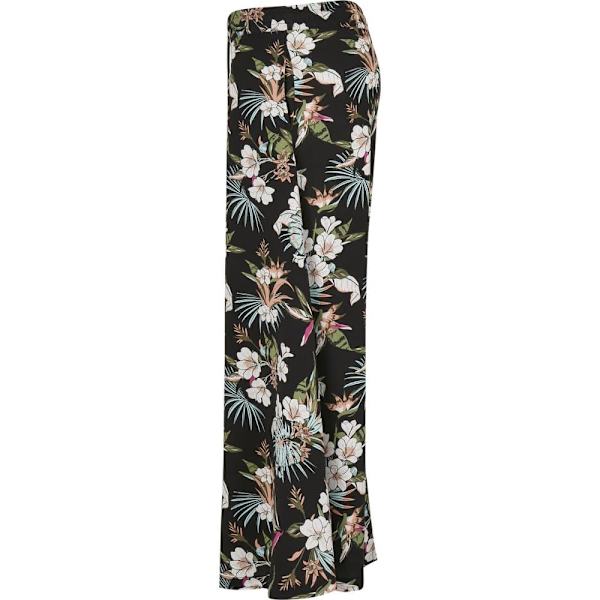 Urban Classics Nederdel Viscose Midi Sort S Kvinde