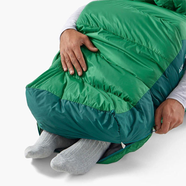 Sea To Summit Sovepose Opstigning-1°c Grøn Regular / Left Zipper