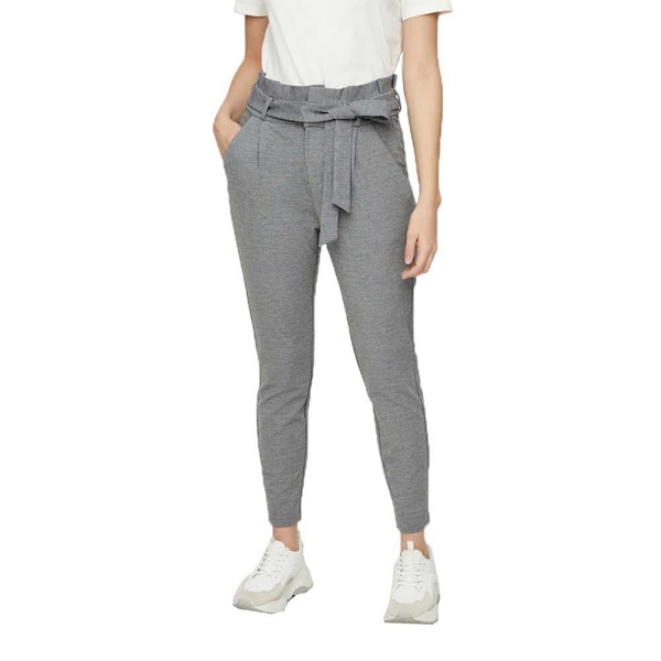 Vero Moda Bukser Loose Paperbag Grå L / 30 Kvinde