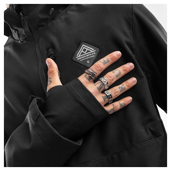 Siroko W2 Mckinley Lf Jacka Svart 2XL Man