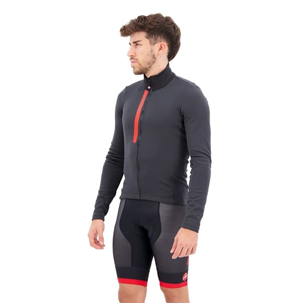 Castelli Entrata Thermal Langærmet Trøje Grå 3XL Mand