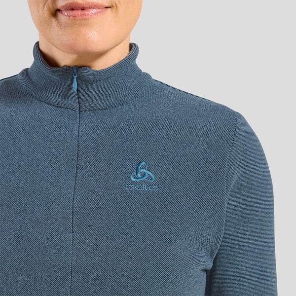 Odlo Roy Ml Fleece Blå XS Kvinde