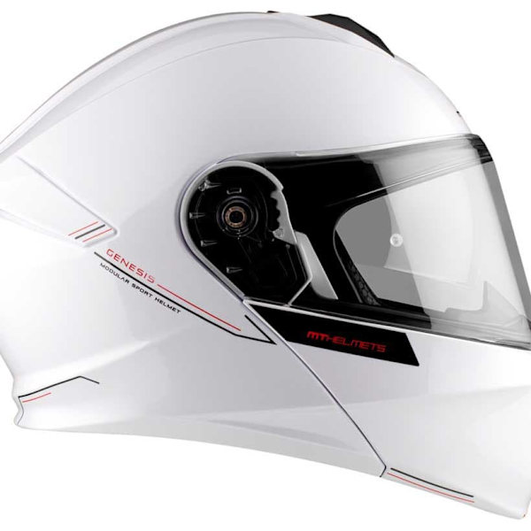 Mt Helmets Genesis Sv Modulær Hjelm Transparent M