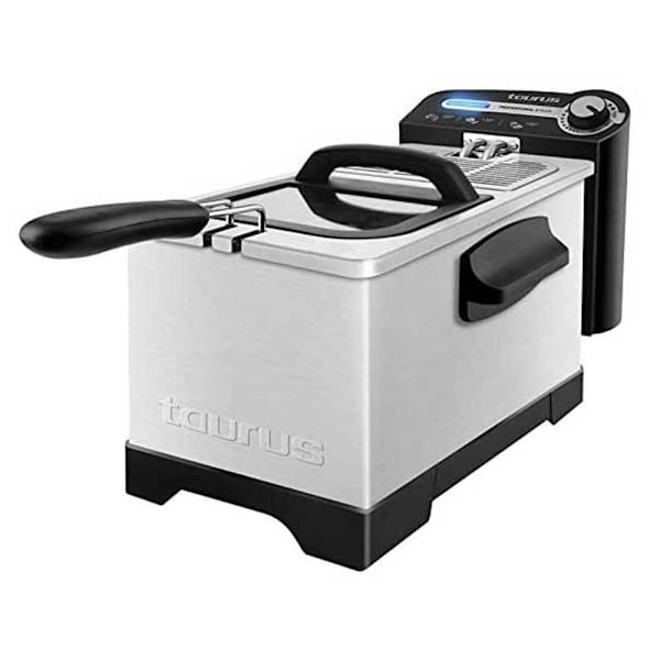 Taurus Frituregryde 973953000 Professional 3 Plus Søvfarvet 3 Liters / EU Plug Rustfrit stål