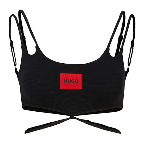 Hugo Bikinitop Red Label Bralette Sort S Kvinde