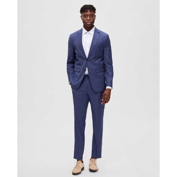 Selected Neil Slim Fit Bleiseri Sininen 52 Mies