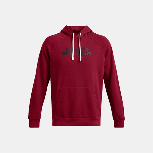 Under Armour Rival Fleece Textured Coldgear Hættetrøje  S / Regular Mand