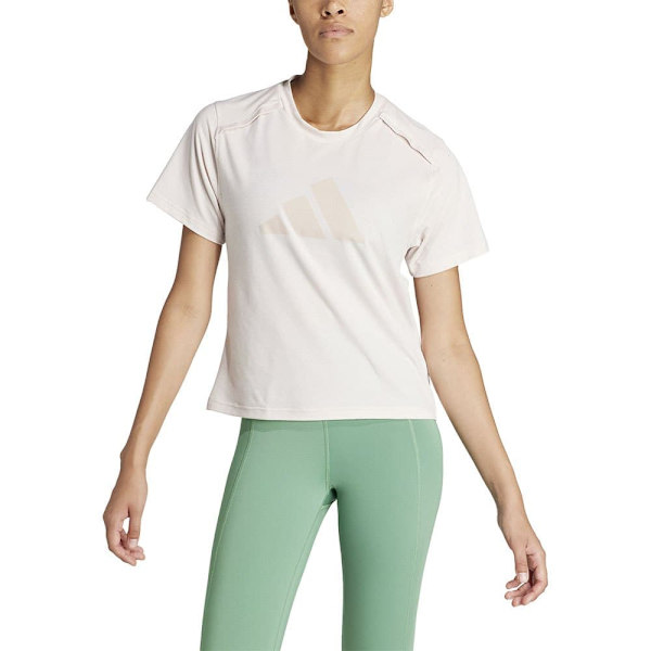 Adidas Lyhythihainen T-paita Power Bl Violetti L Nainen