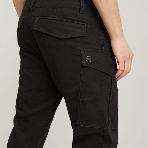 G-star Regular Tapered Cargobukser Sort 36 / 36 Mand
