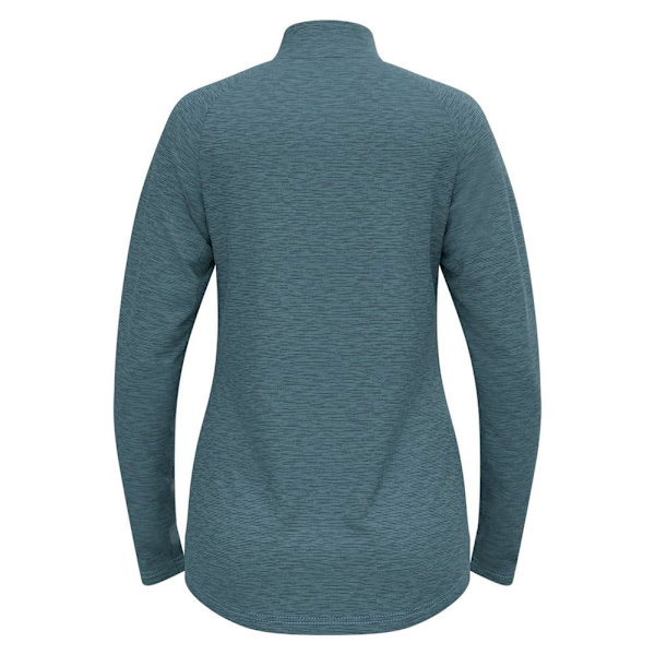 Odlo Essentials Cw 200 Fleecejakke Med Halv Lynlås Blå M Kvinde