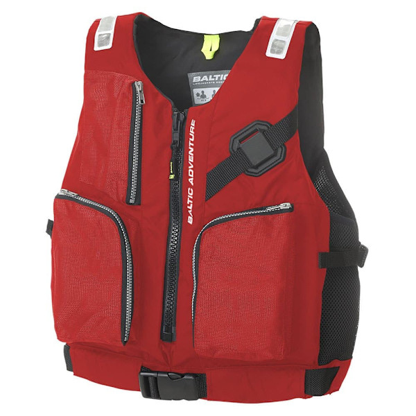 Baltic Redningsvest 50n Active Adventure Rød 50-70 kg